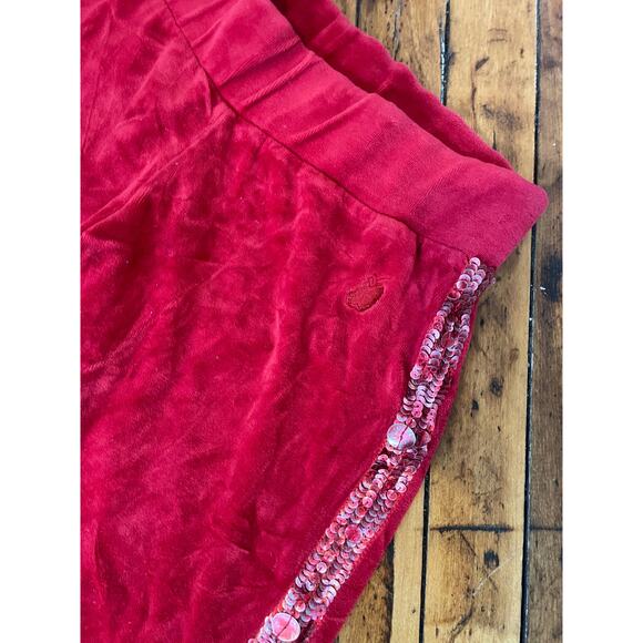 Vintage Y2k Apple Bottoms Velour Sweatpants Sweats Bimbocore 90s Wide Leg - Picture 2 of 6